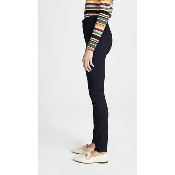 J BRAND Natasha Bluebird Sky High Rise Button Front Skinny Ankle Jeans, Size 27 - Picture 3 of 16